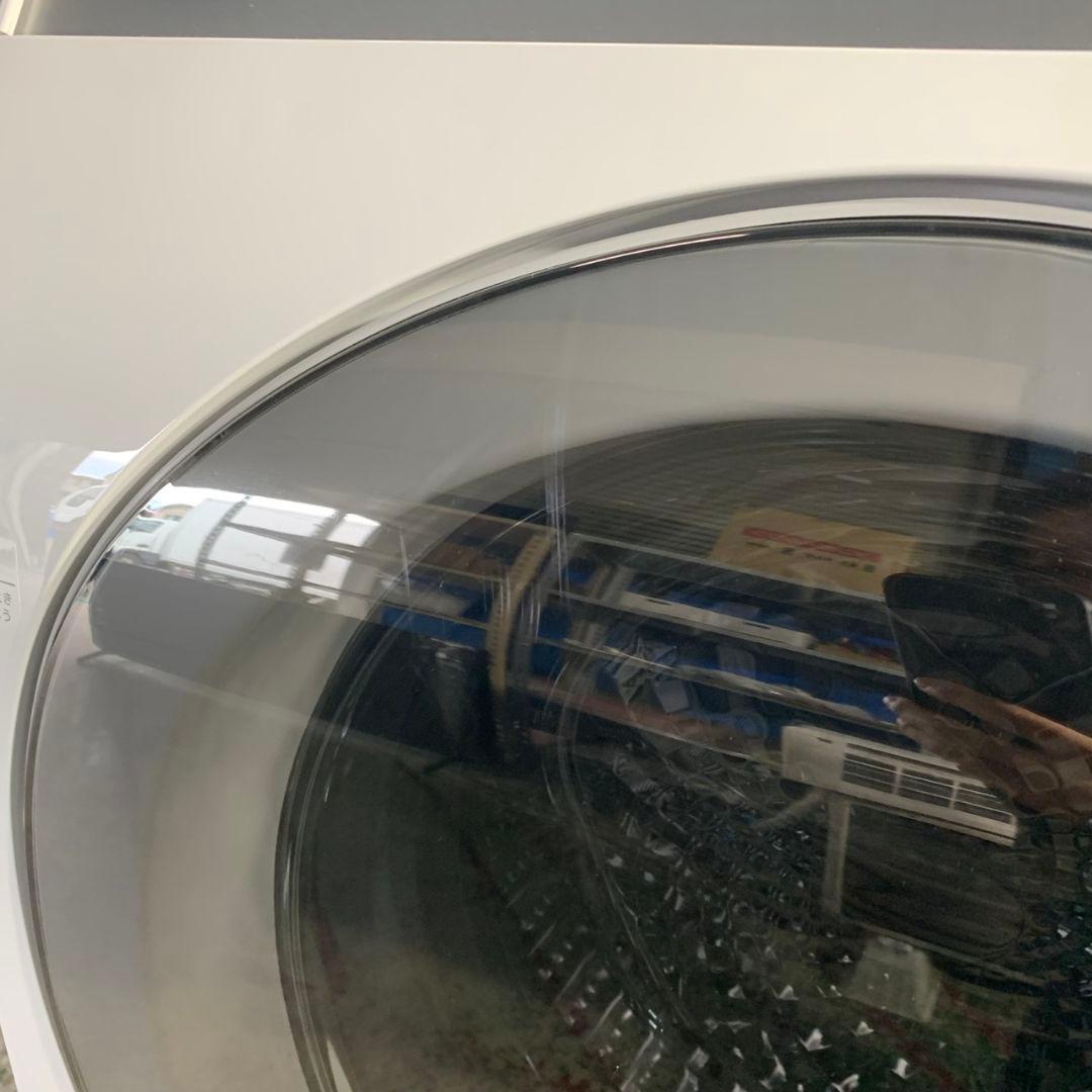 J881 シャープ SHARP 10kg ドラム洗濯機 ※破損箇所有