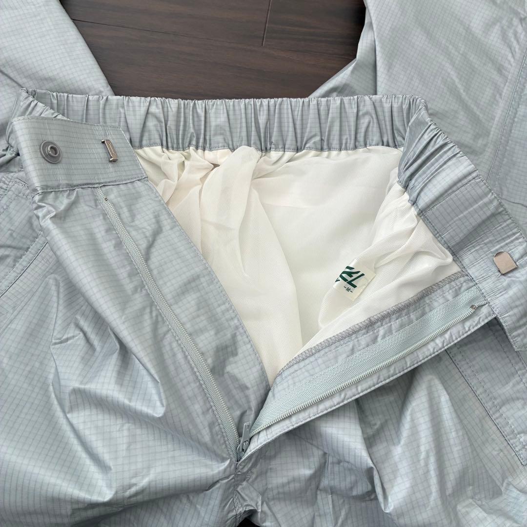 AXEL メンズ レインウェア グレー M ゴアテックス ゴルフ