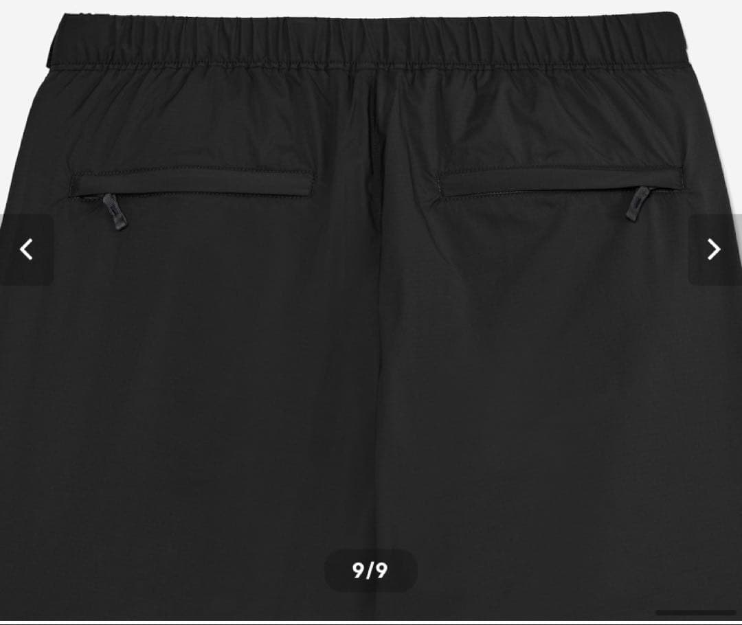 ENNOYとスタイリスト私物 PADDED NYLONSET UP BLACK