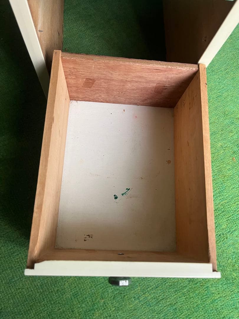 縦型 チェスト グリーン インテリア 引き出し 昭和レトロ 当時物 レトロポップ