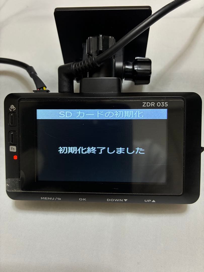 ★美品★ コムテック ZDR 035 ドライブレコーダー 前後2カメラ(36)