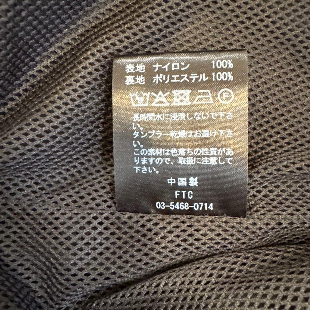 最終値下げ　FTC 黒 ナイロンジャケット