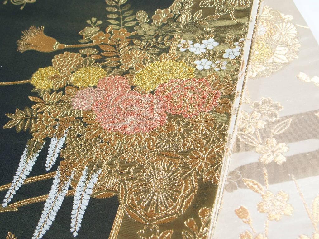 【hirotan】◆30◆振袖用袋帯中古品2点まとめ売り