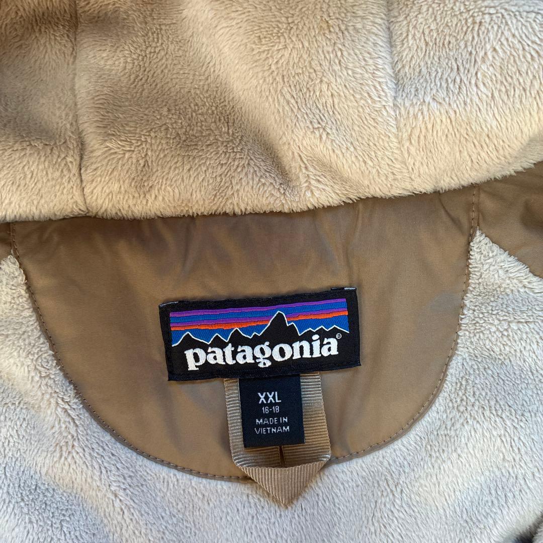 Patagoniaフード付きジャケット キッズ165cm （レディースM相当）