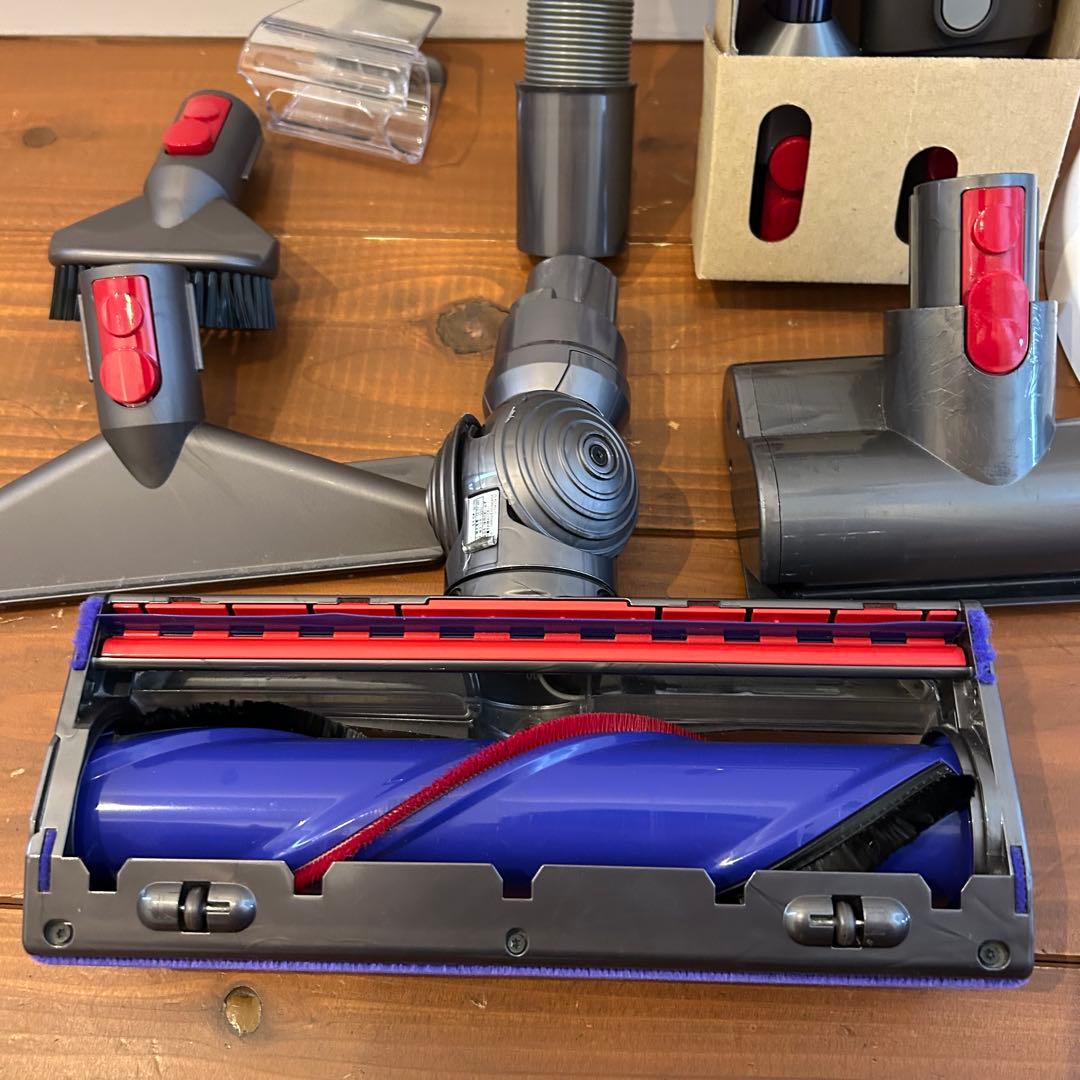 Dyson v12 detect slim クリーニング済☆純正スタンド付