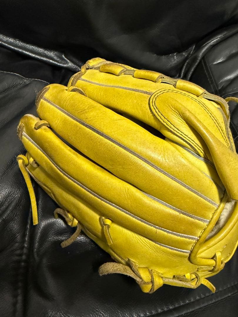 た*う様 Under Armour イエロー 硬式野球グローブ