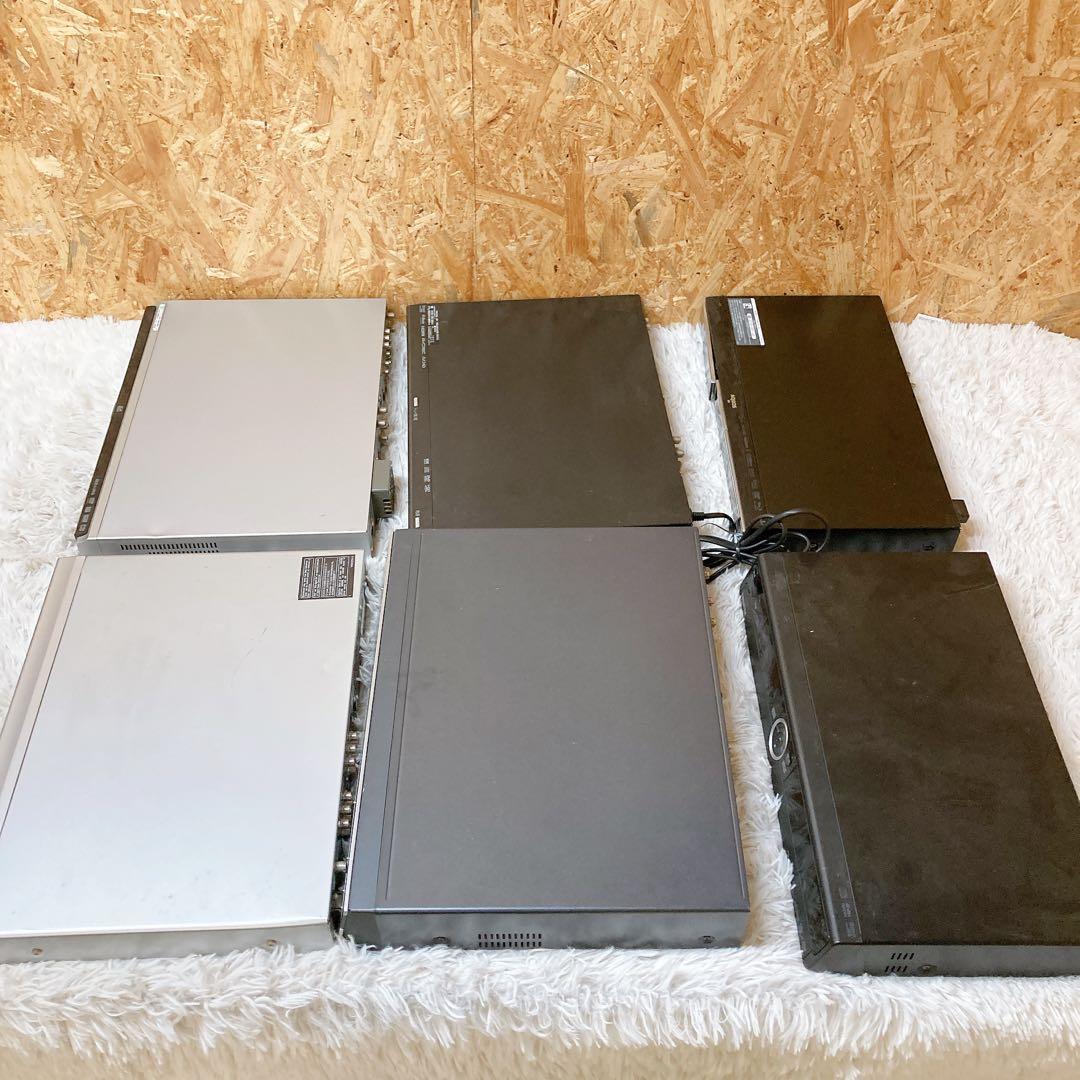 DVDレコーダー　ブルーレイレコーダー　ジャンク　まとめ売り　6台セット