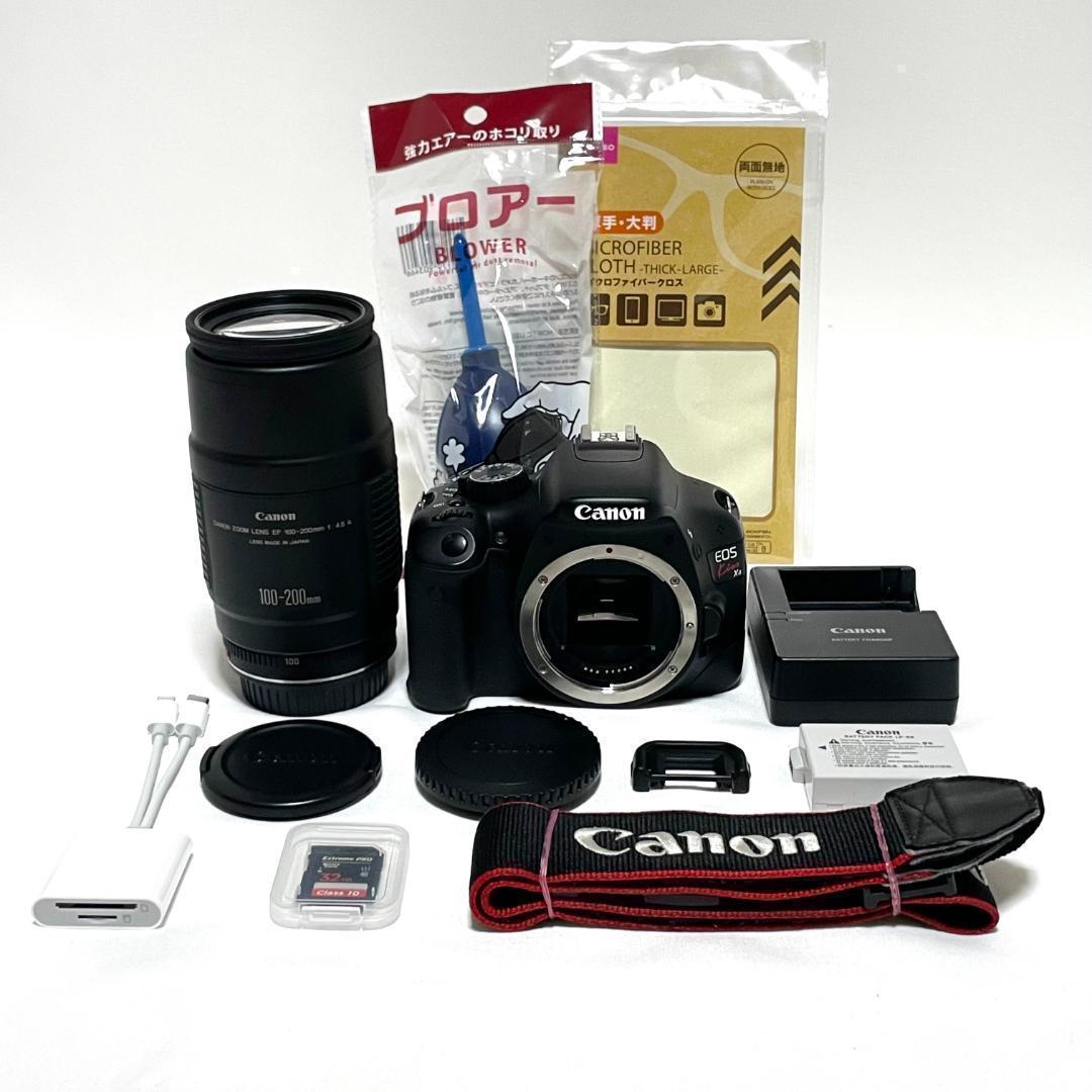 即購入OK❣️ Canon EOS Kiss X4 200mm望遠ズームレンズ