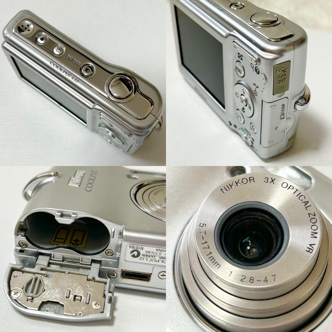 ✨希少✨Nikon COOLPIX L12 デジカメ コンデジ 単三電池式 平成