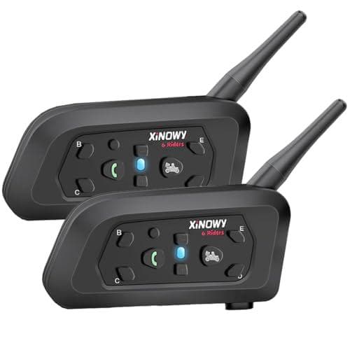 Mihono バイクインカム 6Riders （2台セット） V6Pro昇級版m