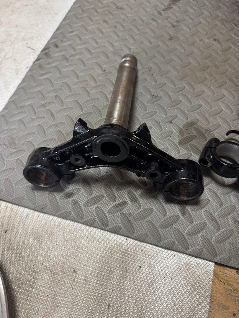 kh400 ステム　トップブリッジ　三又