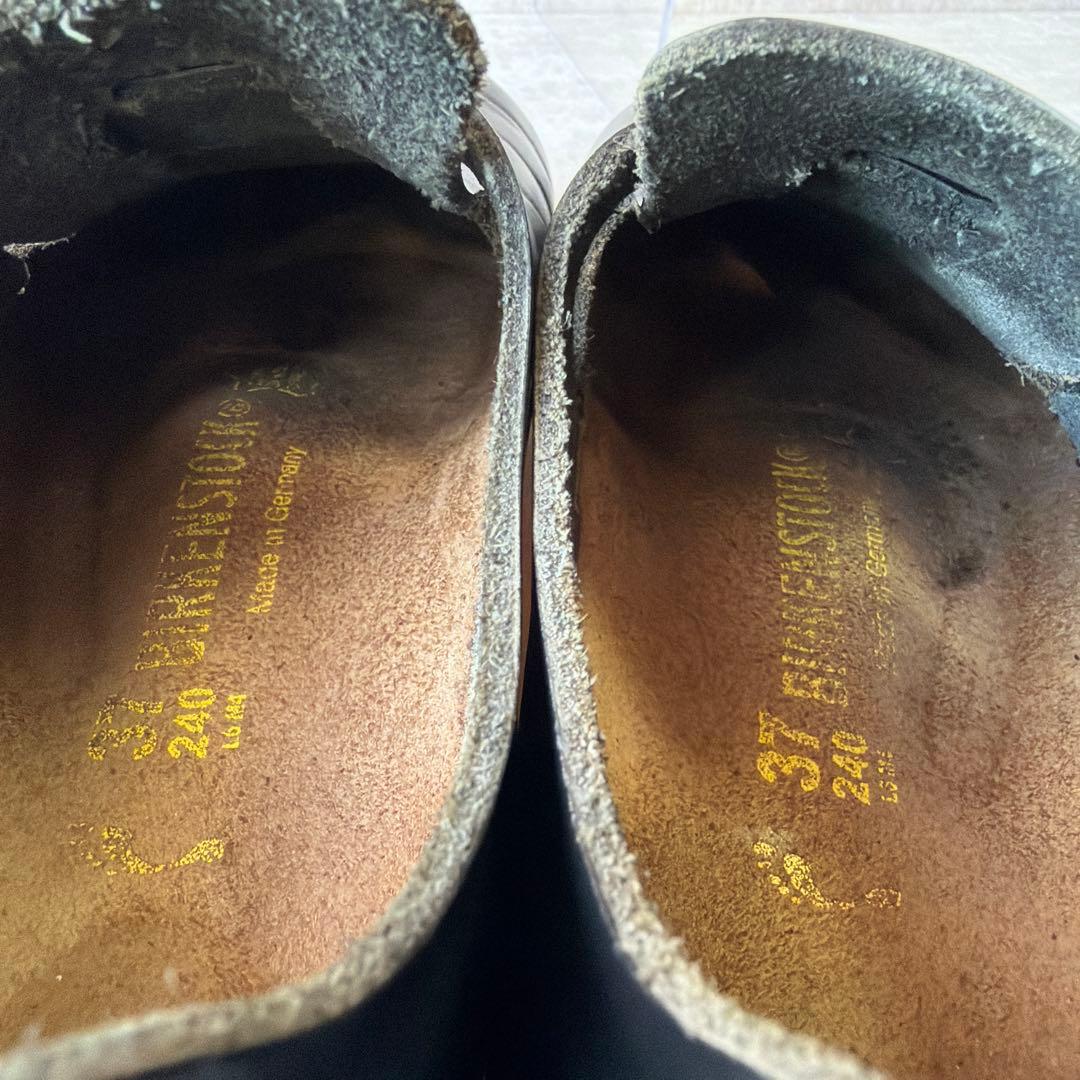 ビルケンシュトック ロンドン 37/24cm ブラック レザー