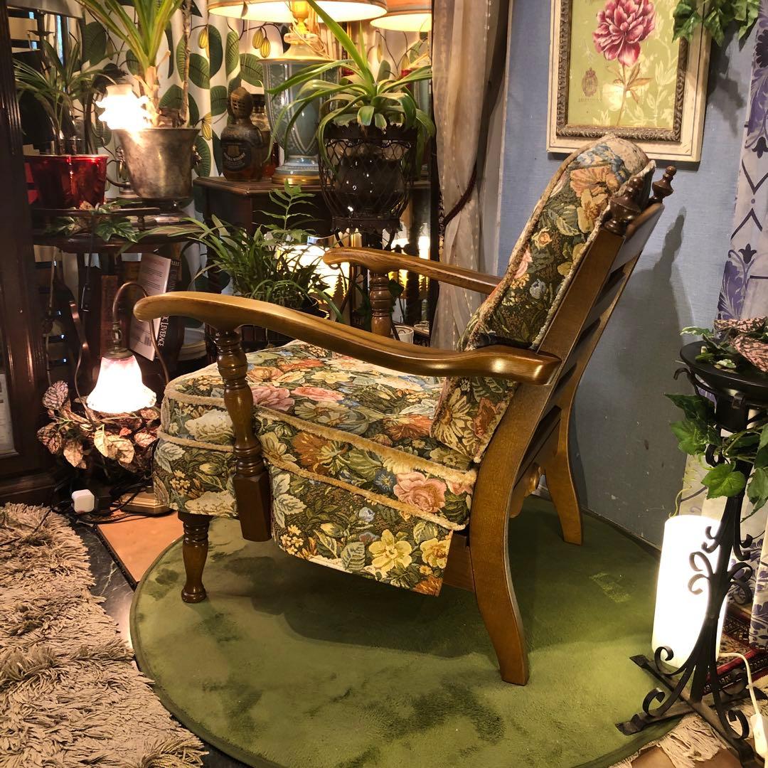 みねちゃん Sale 美品　キツツキマーク　ヴィンテージ 穂高アームチェア