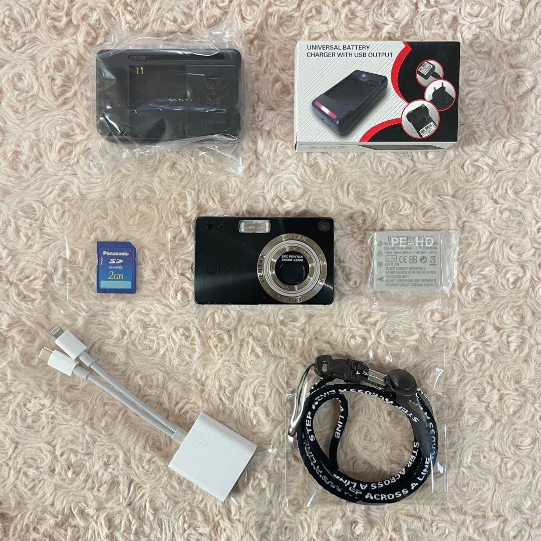 スマホ転送OK✨PENTAX Optio s4✨動作確認済 希少色 可愛すぎる♪