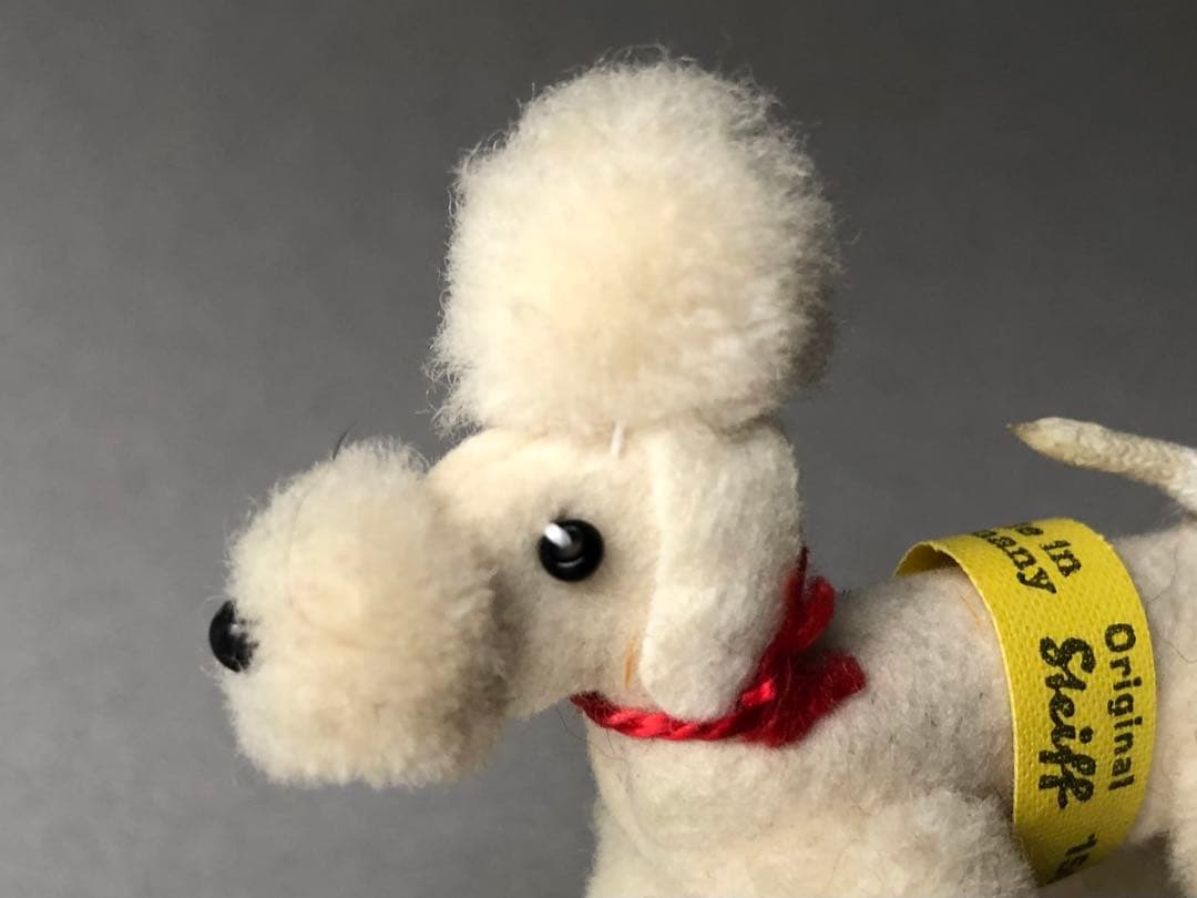 Steiff ポンポンプードル　ホワイト