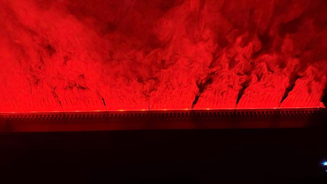 QUADS LEDリラクシングライト加湿器 LUXFLAME QS329DW中古