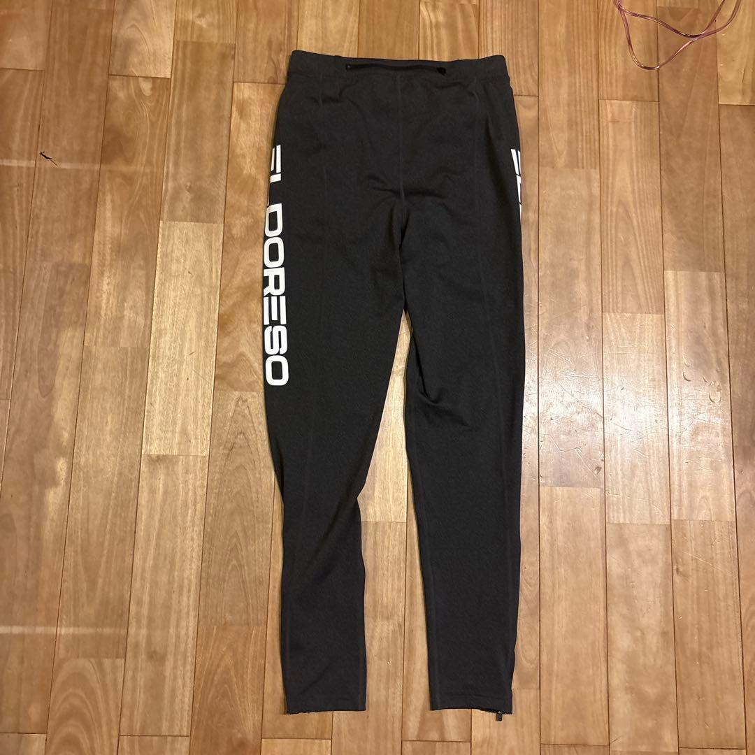 ELDORESO ランニング　タイツ　グレー　美品