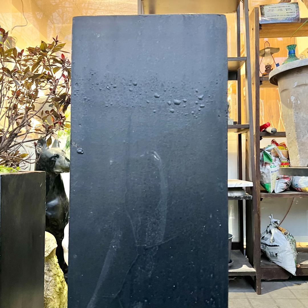 i＊【 2個セット 】ガーデンポット ガーデンインテリア 大・小セット ブラック