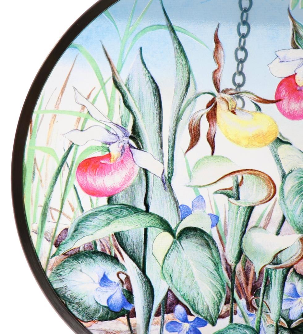 レディバード・ジョンソンワイルド・フラワーセンター ヴィンテージ ステンドグラス