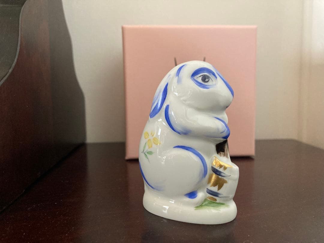 マイセン　干支シリーズ　ウサギ　オス