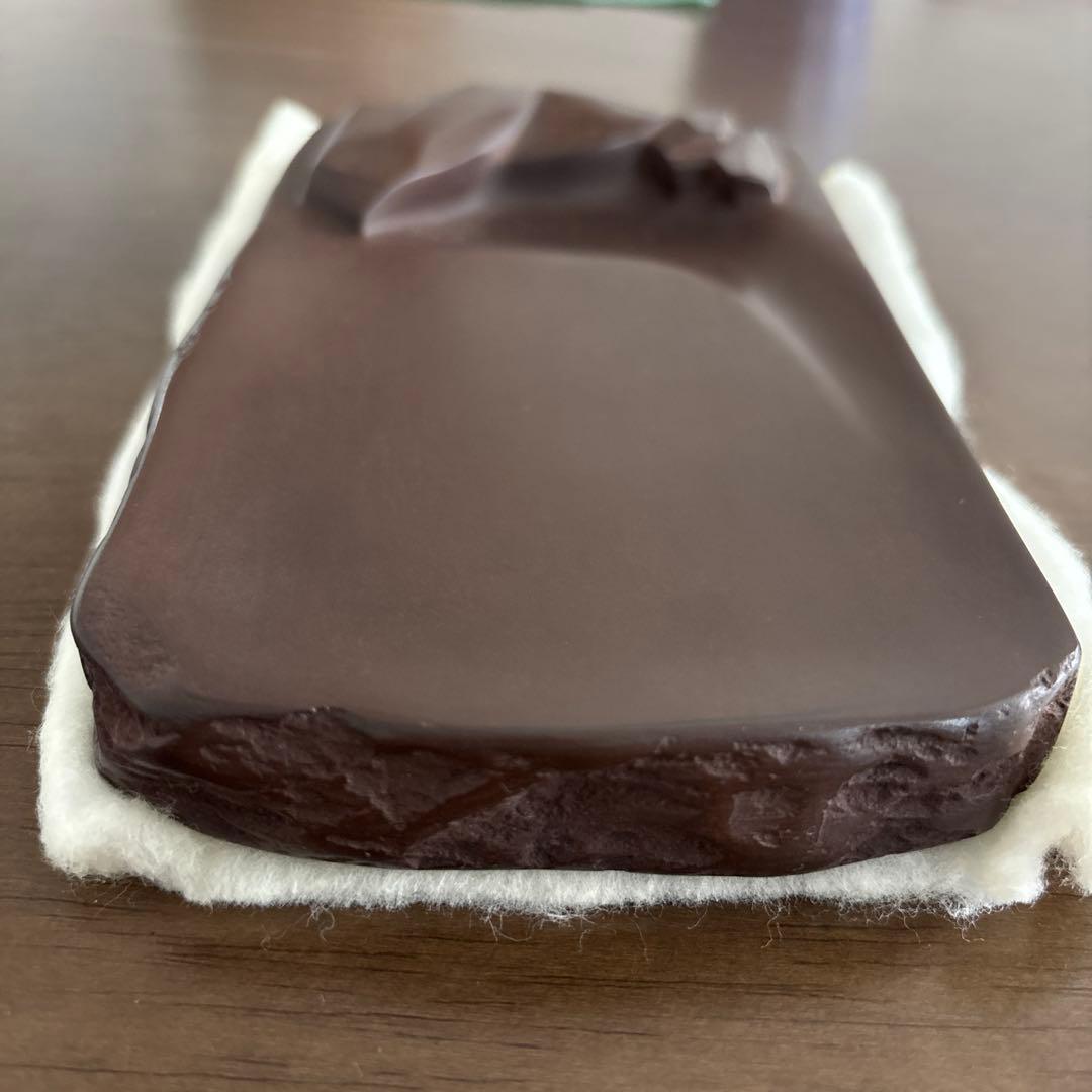 値下げ中！【赤間硯】木の葉硯 玉弘堂 堀尾卓司 共箱・証明書付き 伝統工芸品