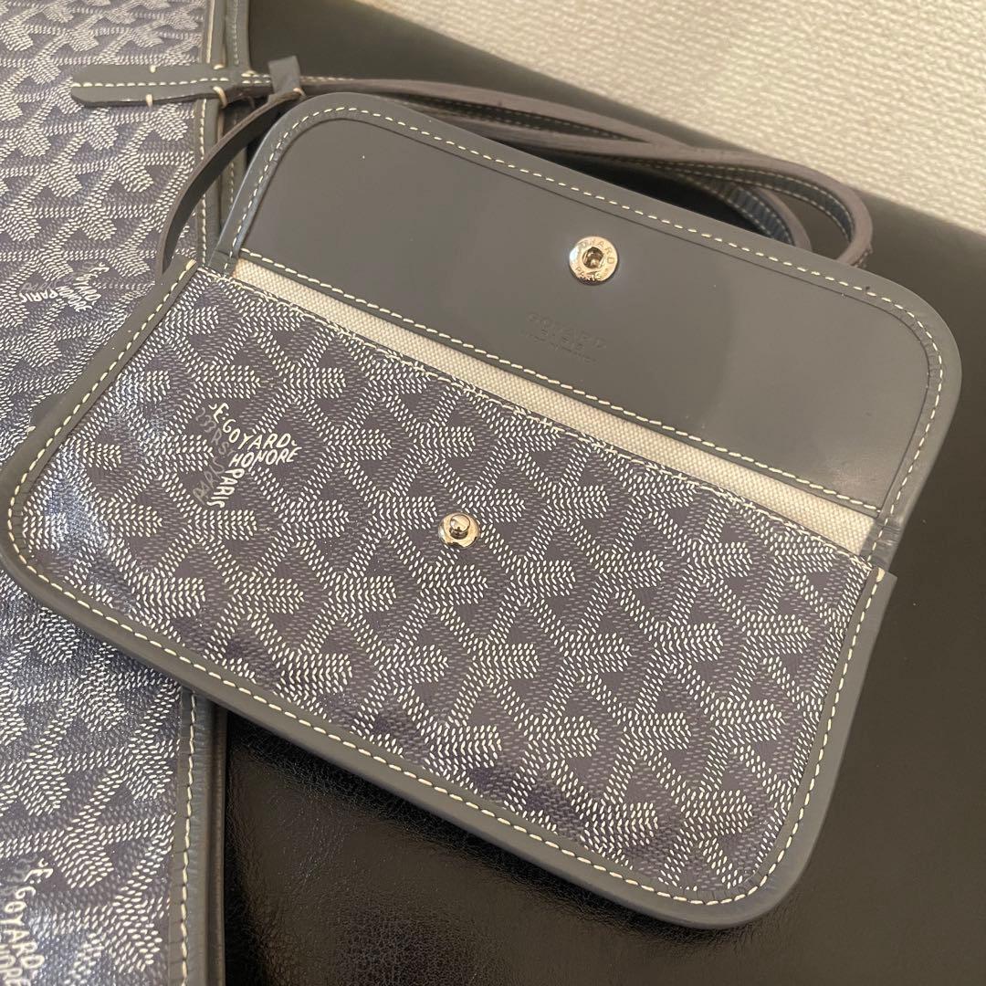 GOYARD ゴヤール サンルイPM グレー【正規品】