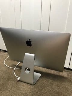 d*9様 iMac 大型ディスプレイ シルバー 画面ひび割れ