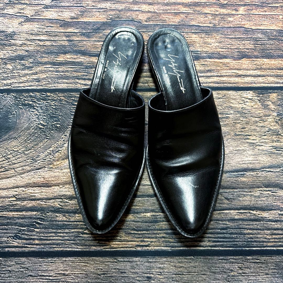 靴 YOHJI YAMAMOTO / mule pumps sandals