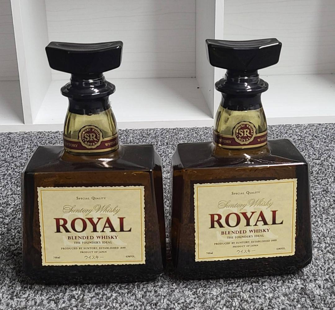 2本セット サントリー ローヤル 700ml ブレンデッド 43度 箱付き