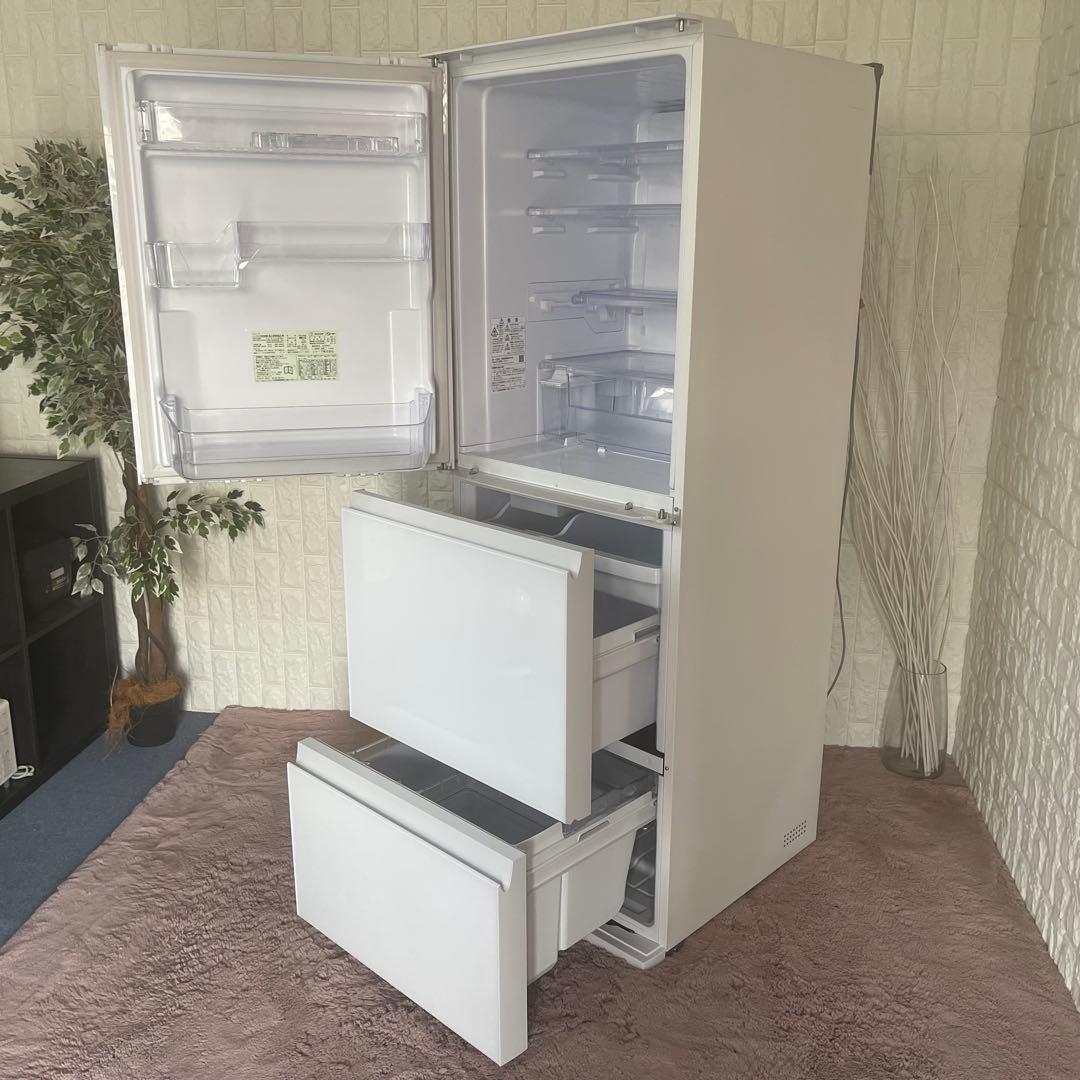 都内23区配送無料✨シャープ　冷蔵庫　SJ-GW35J 2023年　ガラストップ