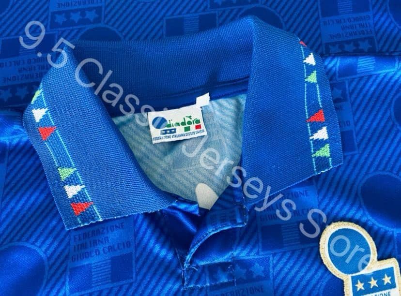 イタリア代表 1994 ホーム ユニフォーム #10 バッジョ 選手仕様