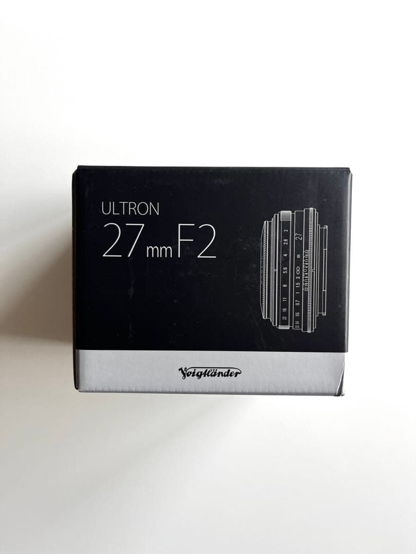 【美品】フォトグレンダー ULTRON 27mmF2 X-mount ブラック