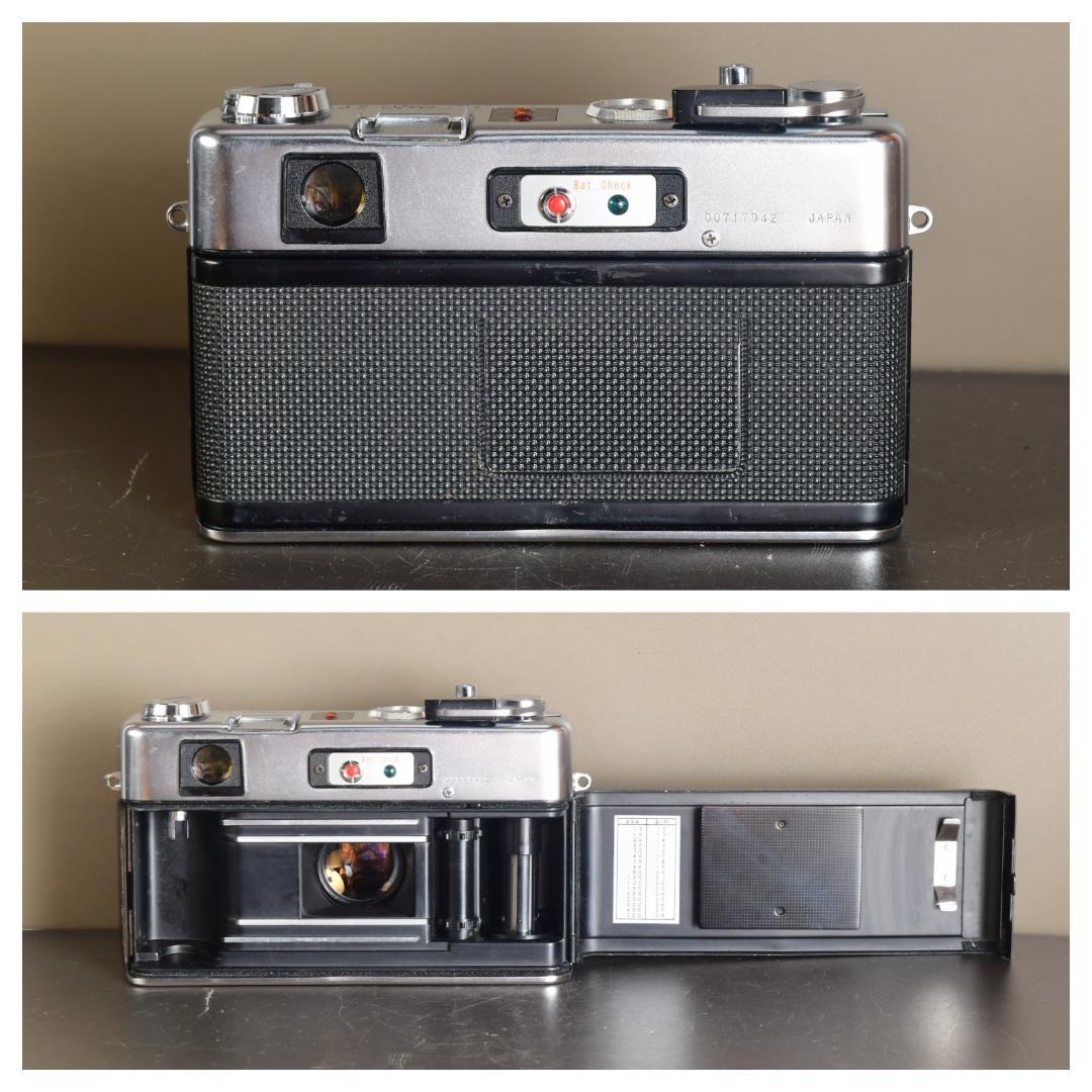 分解清掃済み☆ YASHICA ELECTRO35 ゴールドメカニカ初期保証☆➂