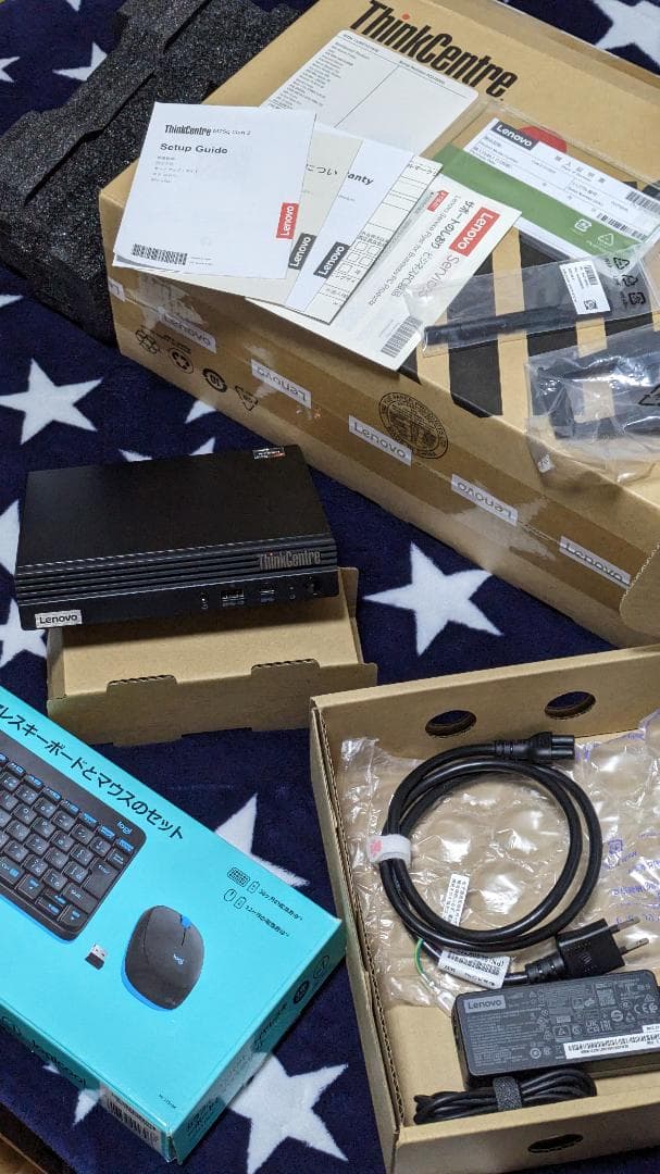 ミニPC ThinkCenter M75q Tiny Gen2 Ryzen7 5750GE