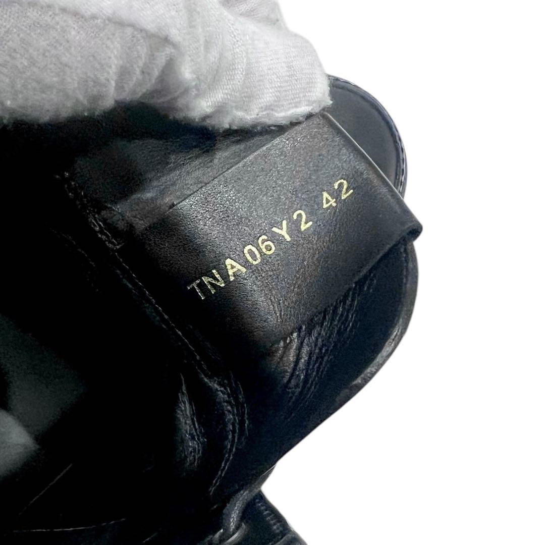 VALENTINO スタッズ レースアップ ワークブーツ