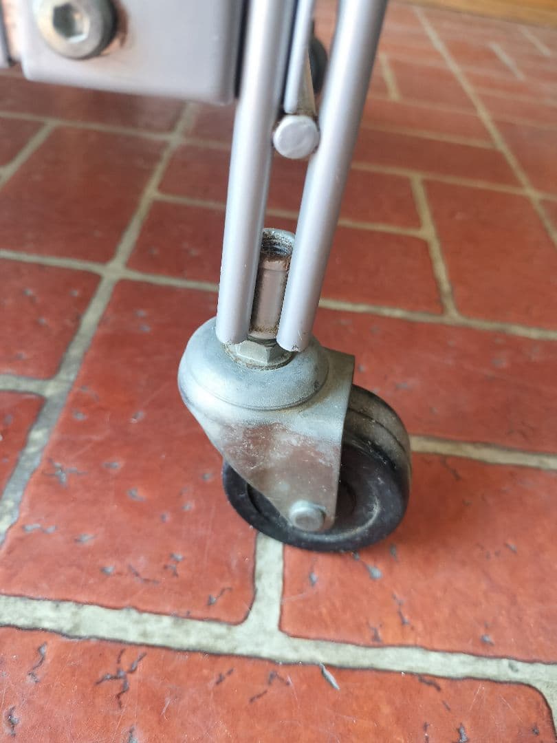 廃盤 無印良品 MUJI スチール ユニットシェルフ グレー メッシュ