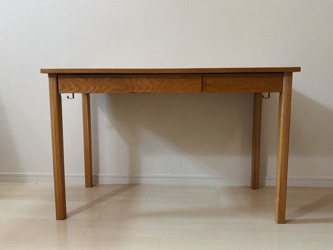 無印良品 木製デスク オーク材 学習机