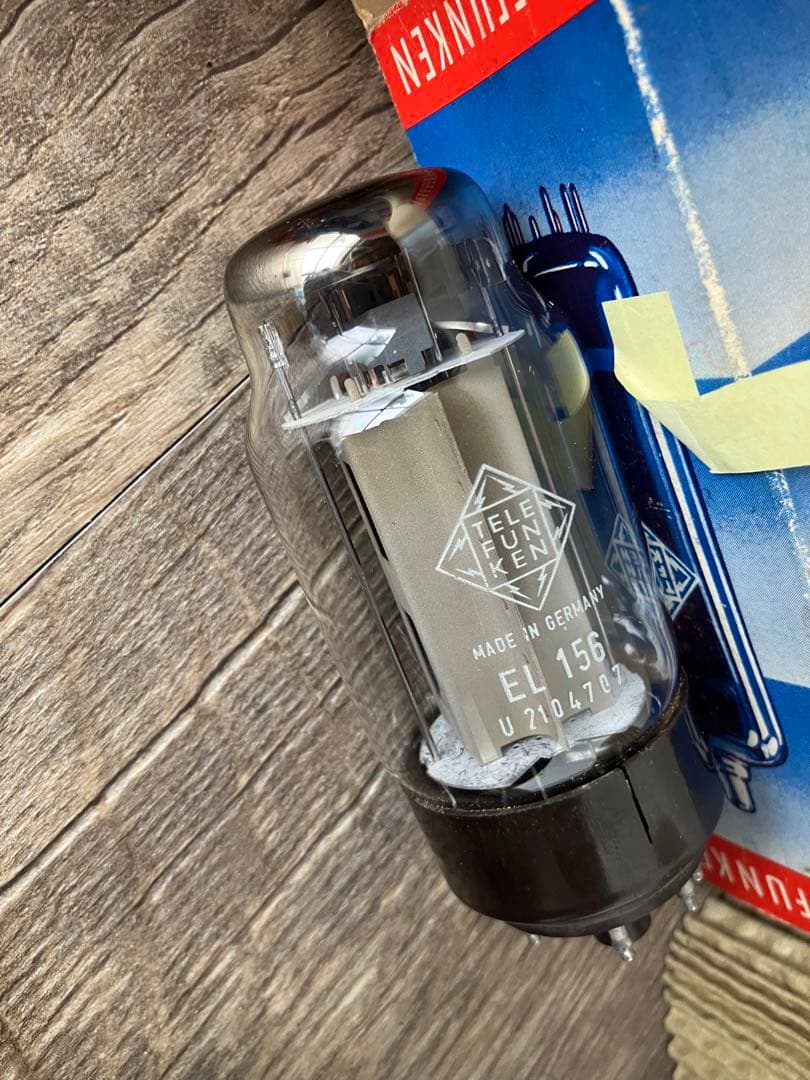 NishiTubes 様用　TELEFUNKEN EL156 真空管 6点セット