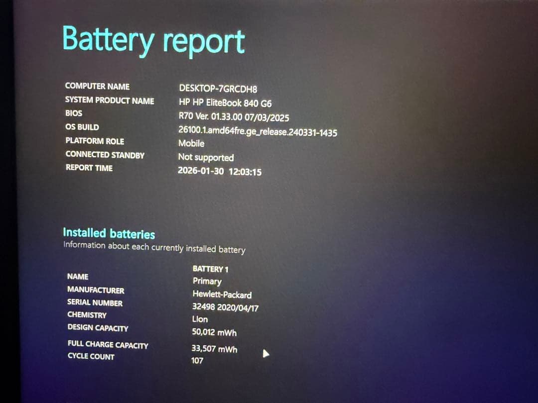 HP EliteBook 840 G6 i5第8世代 16GB SSD256GB