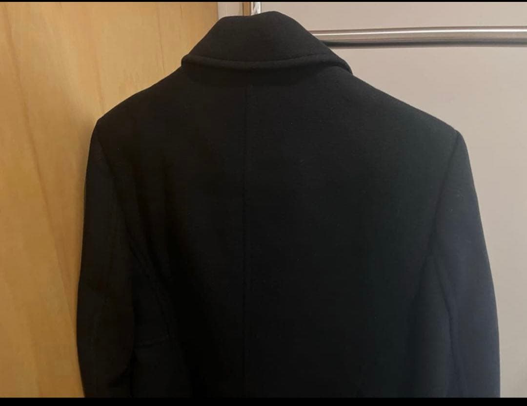 ZARA ウール混紡ショート丈ダブルブレストコート L