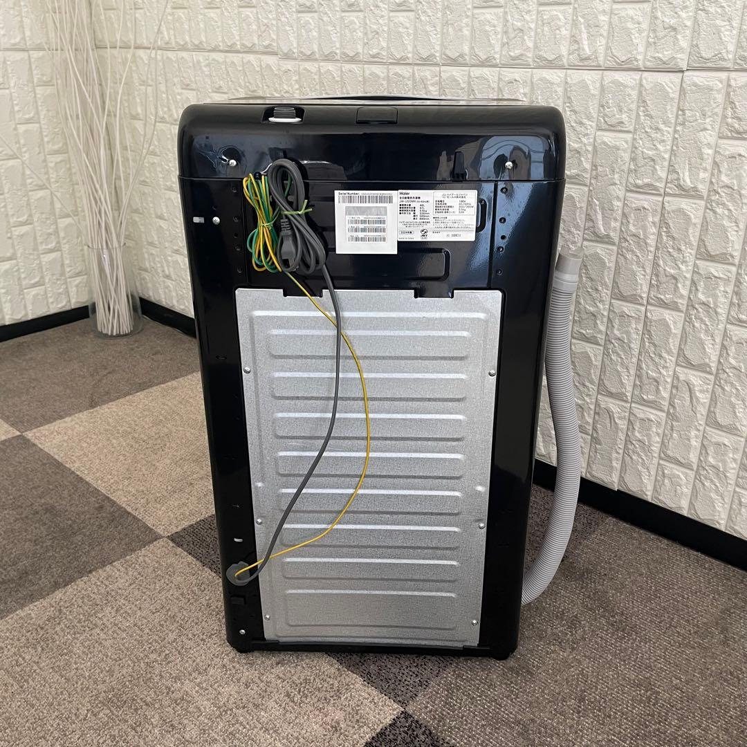 東京23区配送無料✨家電3点セット　ハイアール　ブラック　冷蔵庫　洗濯機　レンジ