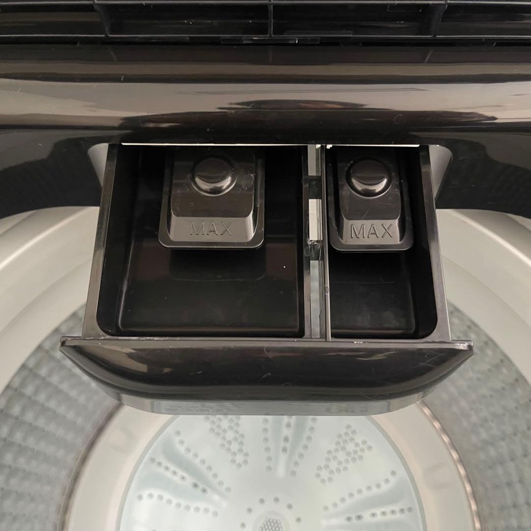 東京23区配送無料✨家電3点セット　ハイアール　ブラック　冷蔵庫　洗濯機　レンジ