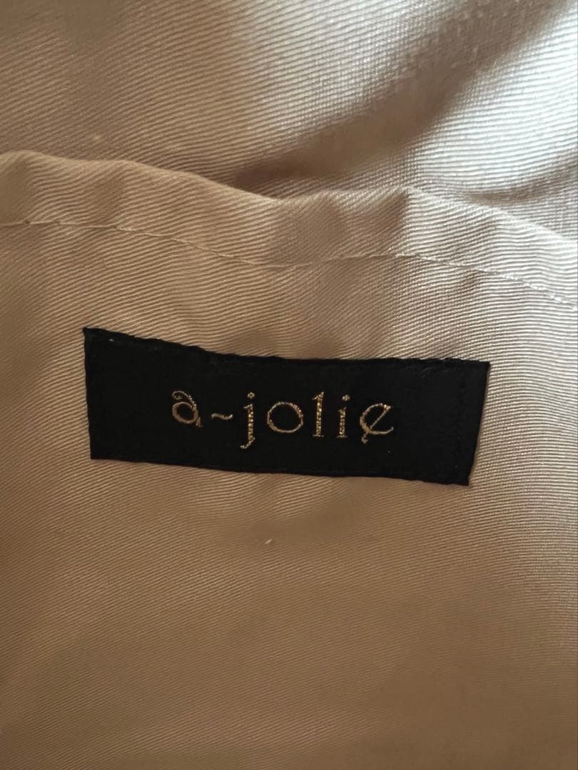 ユウ‼️タグなし新品♡a-jolie(アジョリー)♡ニコちゃんカゴバッグ♡