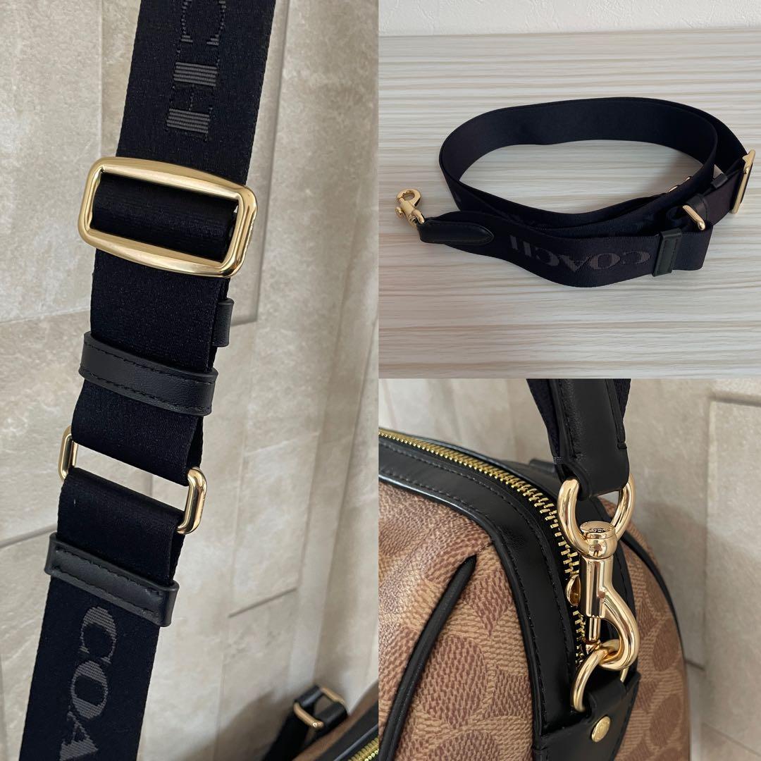 早い者勝ち！訳あり新品 COACH ハンドバッグ シグネチャー柄 2way