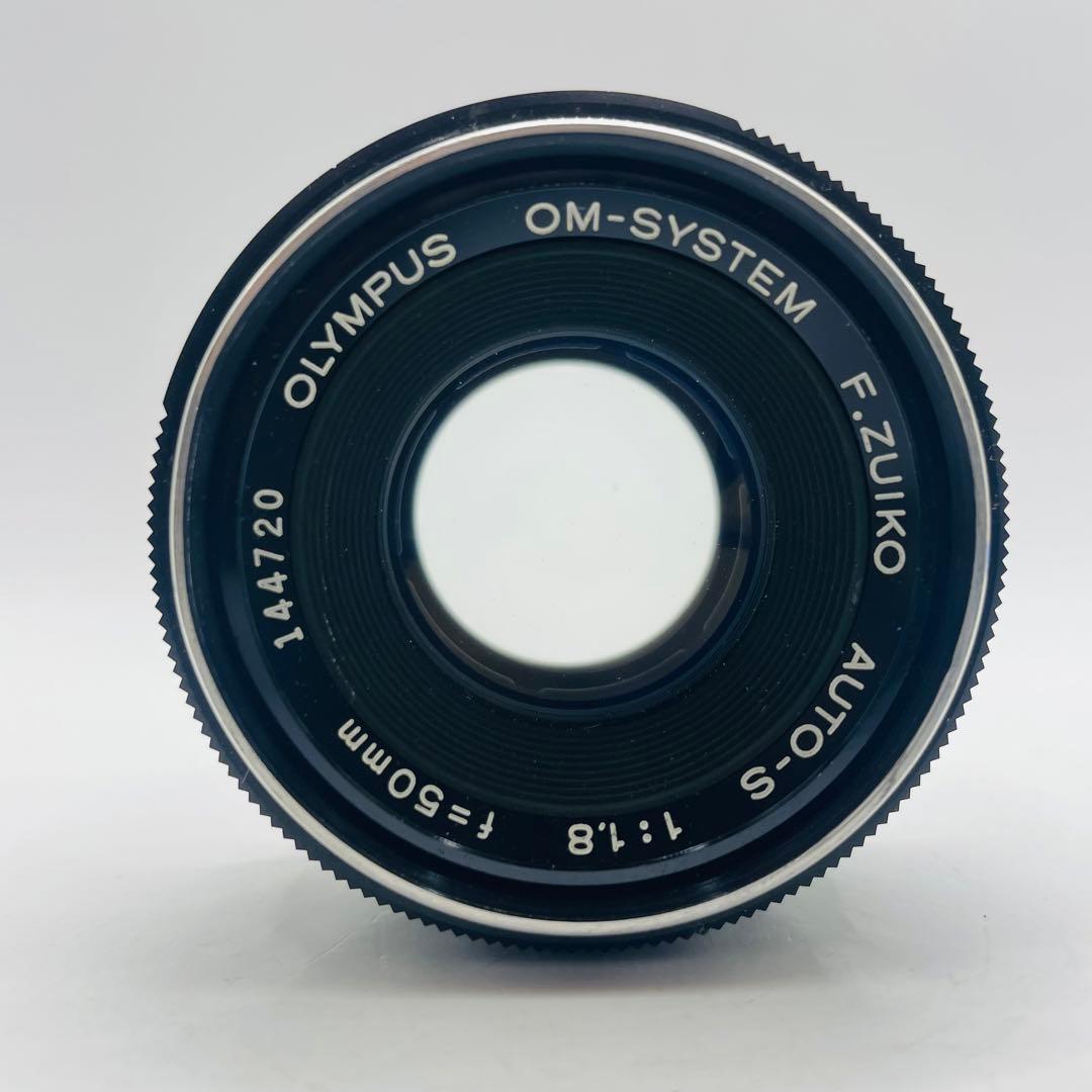 美品　OLYMPUS OM-10 F1.8 50mm フィルムカメラ