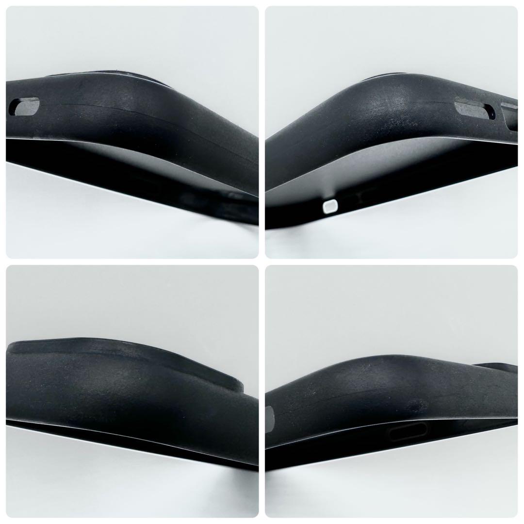 プラダ iPhone14ケース 1ZH162 三角プレート サフィアーノレザー黒