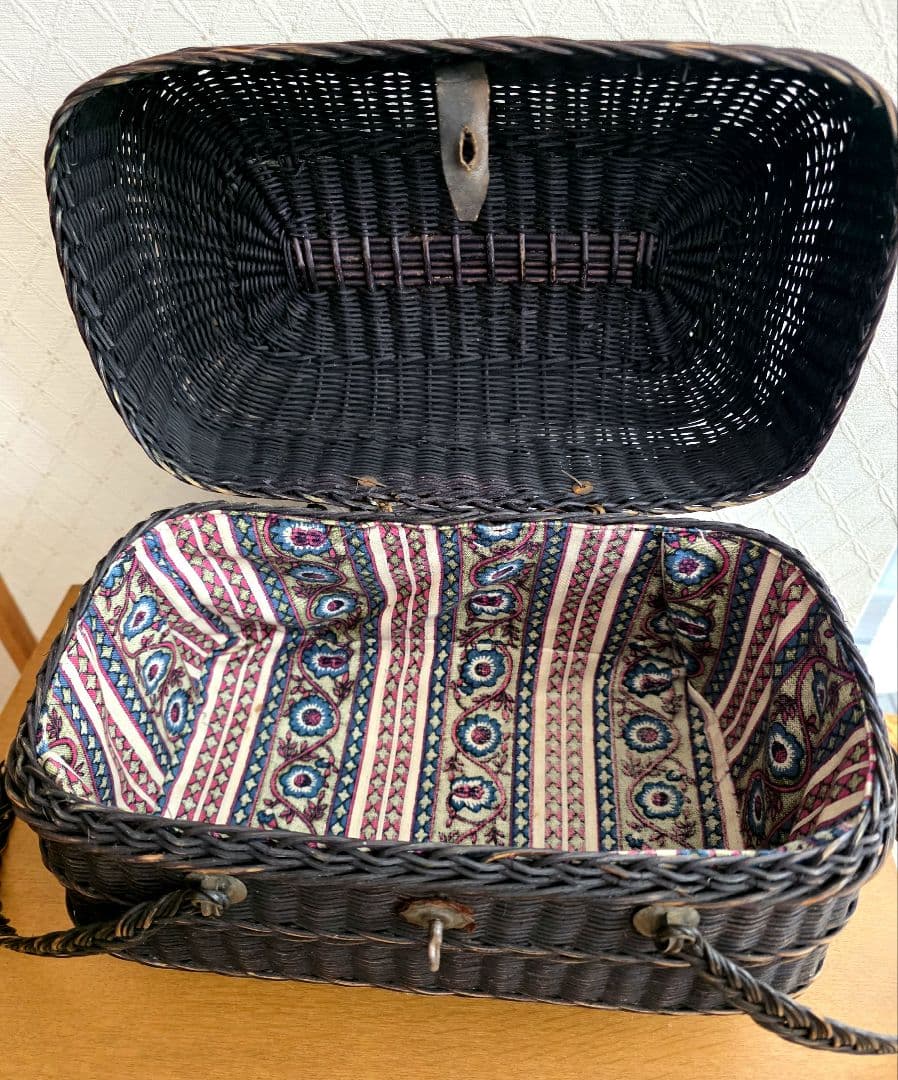 美品　フランス　アンティーク バスケット　籠　 パニエ　カゴ