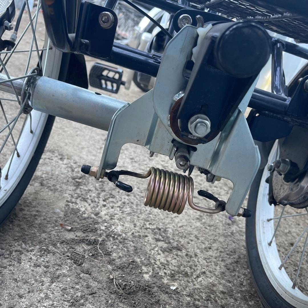 電動アシスト三輪車 前後バスケット付き