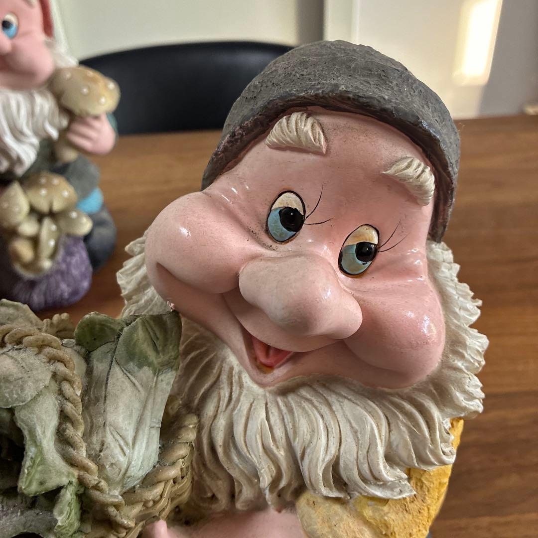 DISNEY 白雪姫と七人の小人 3つセット　置物 オブジェ