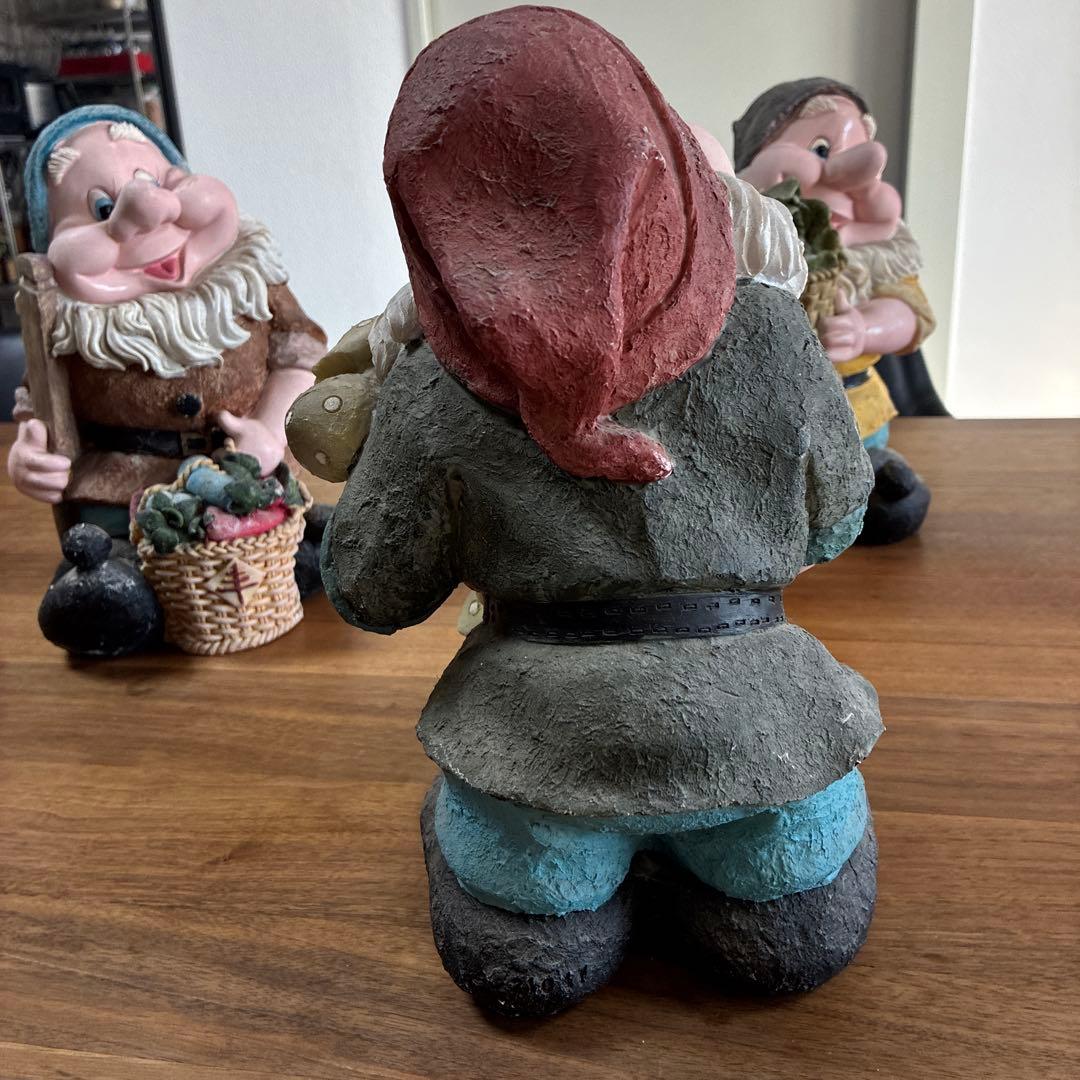 DISNEY 白雪姫と七人の小人 3つセット　置物 オブジェ